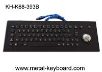 Teclado do metal do PC da montagem PS/2 do painel com Trackball do laser