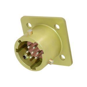 OHS-BC-1-19/18-B1-1-B Hermetic Square Flange Receptacle Bayonet Russian