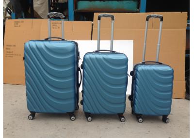Carry On 3 Pcs Luggage Travel Set Bag ABS Trolley Suitcase 2 Zippers Framed For Travel