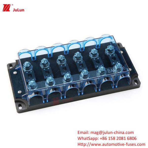 Mega Car Modified Safety Seat Multi-Way With Cover ANM Plug Type Fuse Seat Auto Multi-Way Safety Box