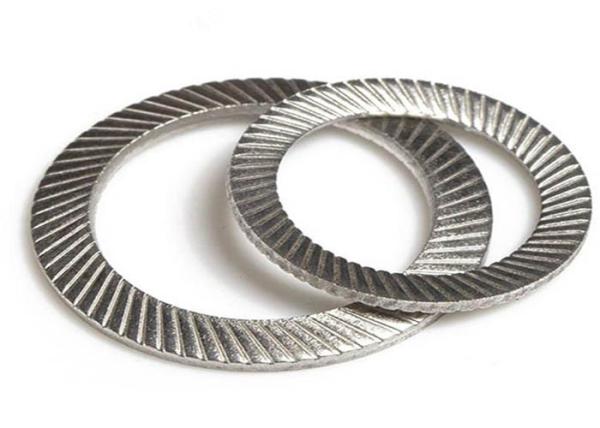 M8 M10 SS316 316L A2 70 Stainless Steel Plain  Double Fold Self Locking Washer DIN 25201