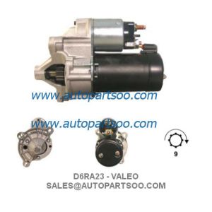 D6RA18 D6RA23 - мотор стартера 12V VALEO 11.KW 9T MOTORES DE ARRANQUE