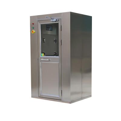 Single-Person Air Shower | 201 Stainless Steel & Double Jets | Compact ISO-Certified Design