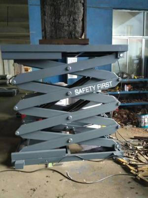 Safety Toe Guard Electric Hydraulic Lift Table With Anti Skid Platform