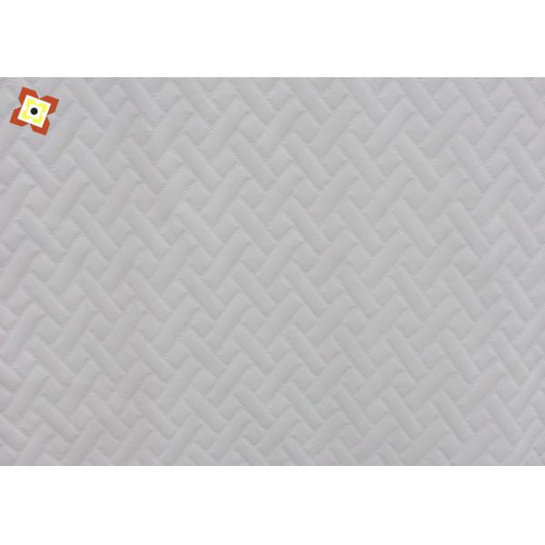 Knitted Jacquard Pillow Mattress Quilting Fabric 500gsm For Home Textile Hotel
