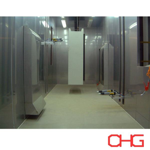 Customized Stainless Steel Powder Coating Machine for Metal Surface Treatment Advanced Technology