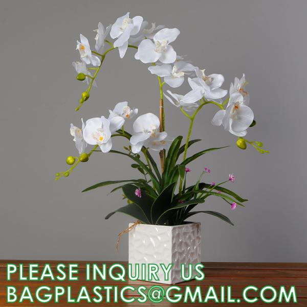 Artificial Bonsai Tree Juniper Faux Plants Indoor Fake Plants Decor with Ceramic Pots for Home Table Office Desk