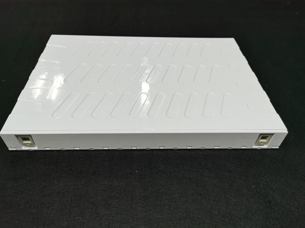 Plastic 1U 24 SC Adapter Ports Sliding Fiber Optic Patch Panel 19' 24Cores Rack Mount ODF