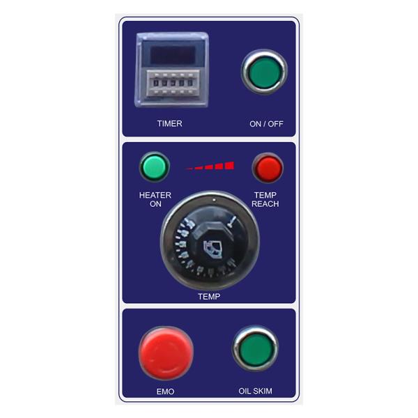 Nettoyeur à ultrasons industriel de 77 litres 1200W 40kHz avec chauffage numérique