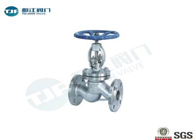 Stainless 304 316 Globe Stop Valve J41W For Medium Cut - Off / Throttling