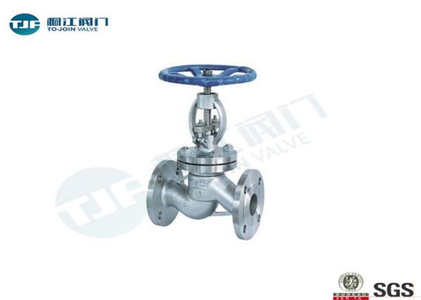 Stainless 304 316 Globe Stop Valve J41W For Medium Cut - Off / Throttling
