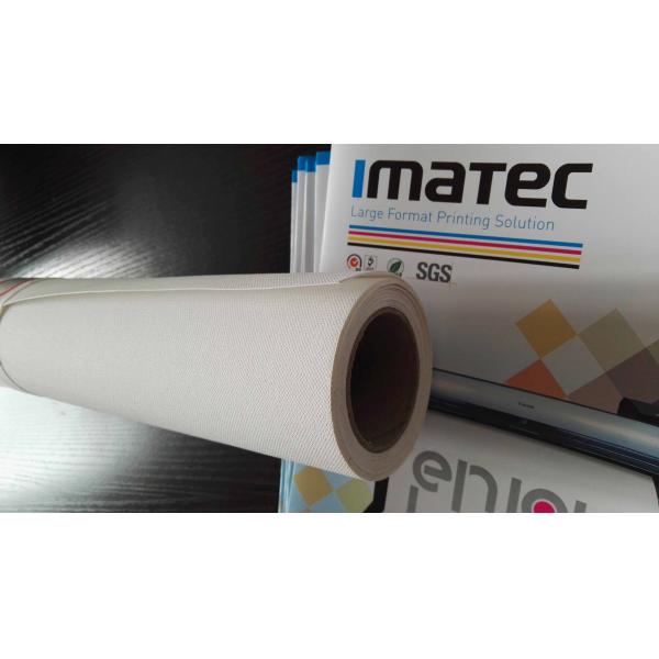 410Gsm Inkjet Cotton Canvas Roll , 20Mil Inkjet Printable Canvas Good Ink Absorbable