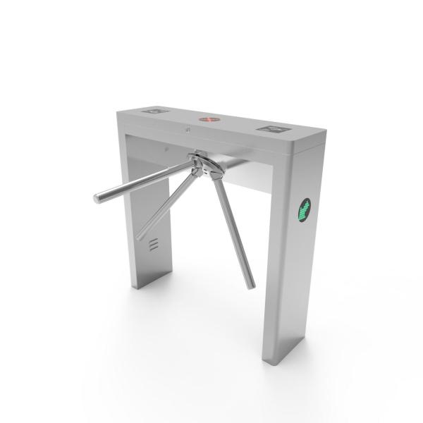 10mm Acrylic Arm Stainless Steel Tripod Turnstile Gate For Supermarket