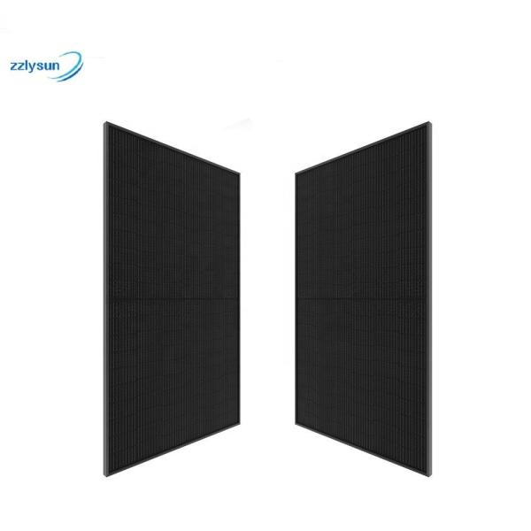 Best selling products various types 385w photovoltaic flexible all black shingled china solar panels