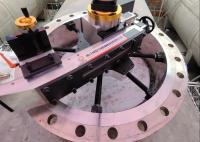 Máquina de revestimento da flange da alimentação automática da montagem da identificação para a planta de energias eólicas