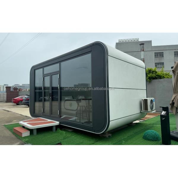 Luxury 20ft Modern Shipping Container House Small Residential Prefab Steel Structure For Hotels Villas Apartment Space