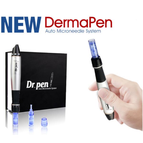 Rechargeable derma pen microneedling pen microneedle equipment for wrinkle remover