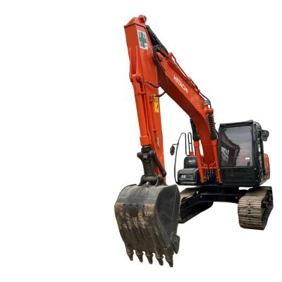 Excavar 12 toneladas de resistente hidráulico com trilhos Hitachi 120 escavadeira de segunda mão, com baixo preço e bom perf de escavação