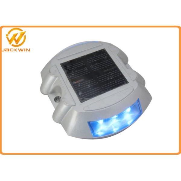 6 Pieces High Brightness Reflective Road Studs with Die Casting Aluminum IP68 Waterproof