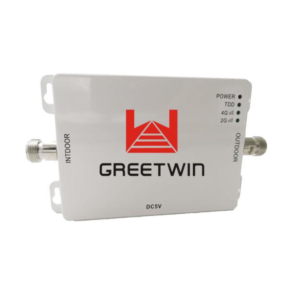 15dBm a DCS interna 1800MHz LTE 2300MHz Dual amplificador de impulsionador do sinal do repetidor do telefone celular 4G da faixa para o escritório domiciliário