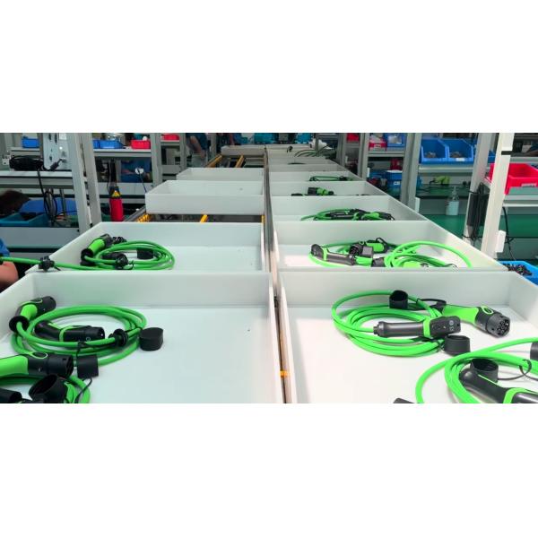 EV Charging Cable European Standard 11kw 22kw 16A 32A Type2 To Type2 Charging Cable