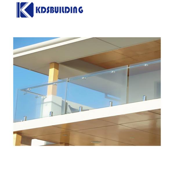 KDSConstrução Portões de segurança Grampos de vidro Ferrovia Grampos de borracha isolantes elétricos vedação para casas