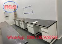 Well Equipped Laboratory Work Benches Design  with Multiple Cabinets Ensure Maximum Safety