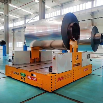 15t RGV Rail Guided Vehicle Cart For Coil Handling In Factory