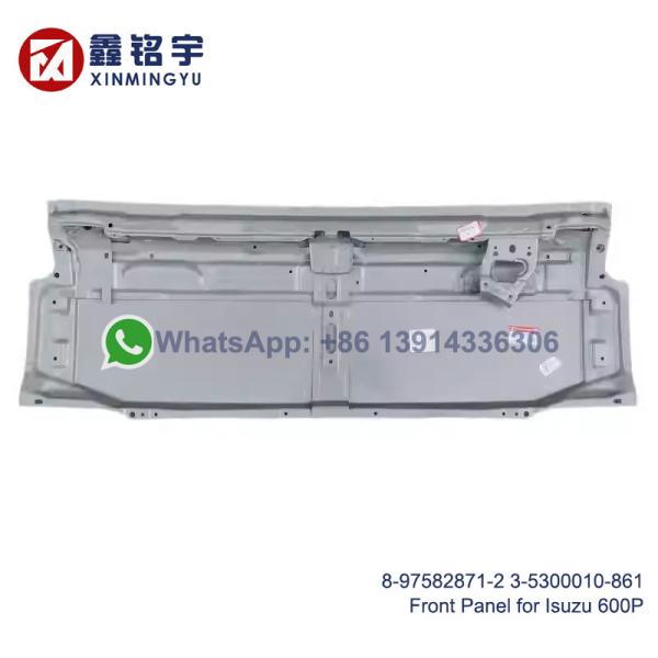 High-Quality Steel Front Panel for ISUZU 600P NPR 4HF1 with 100% Fittment and 12 Months Warranty