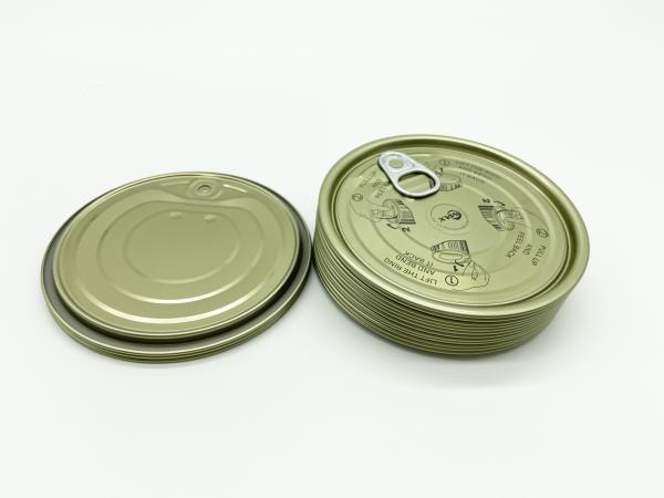 Recyclable Tin Can Lids Environmental Friendly Food Safety lacquer for dry food