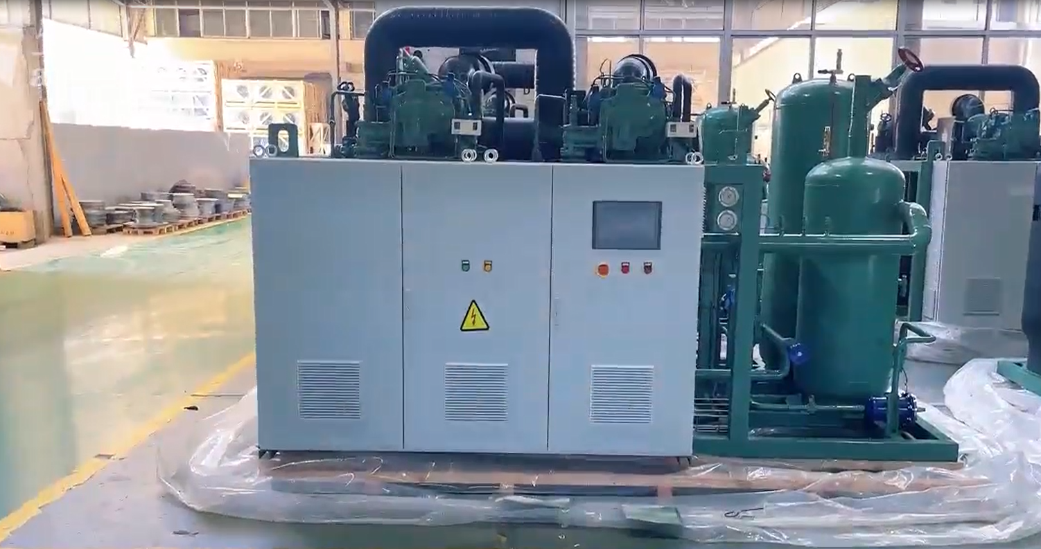 unidad condensadora semi-hermética de tornillo