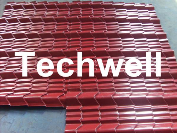Metal Roof / Color Steel Glazed Tile Roll Forming Machine, Color Steel Glazed Tile Machine
