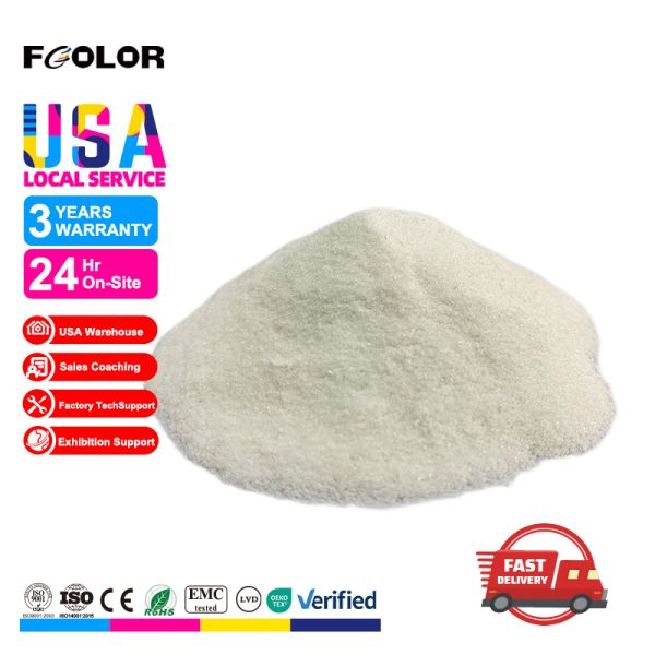 1 KG/Bag White Ink Hot Melt Powder DTF TPU Polyurethane Powder High Fastness