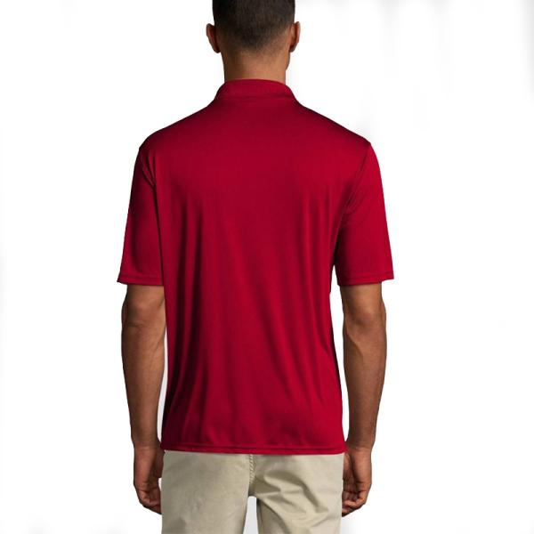 Wholesale Lightweight Moisture Wicking 100% Polyester Golf Workout Polo T-shirts for Men