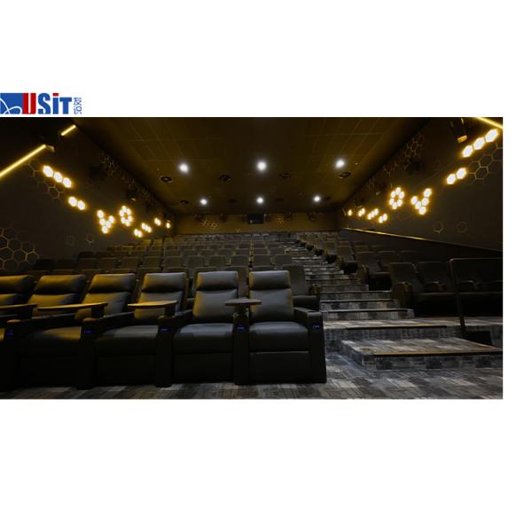 Assento de alta qualidade da casa de campo de Loveseats do cinema do poder do cinema da cadeira do Recliner
