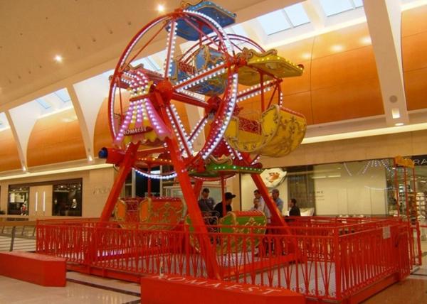Miniature Amusement Park Ferris Wheel With Vibrant Colors Decoration