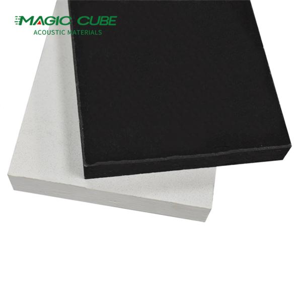 MDF 27mm Fiberglass Drop Ceiling Tiles Noise Reduction For Hotel Kitchen
