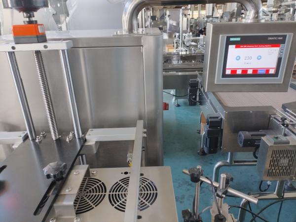 Sistema de embalaje de papel de aluminio de limpieza Máquinas de sellado higiénico de precisión