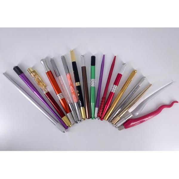 ручка татуировки вышивки брови карандаша для глаз 22g ручная для брови, губы, карандаша для глаз