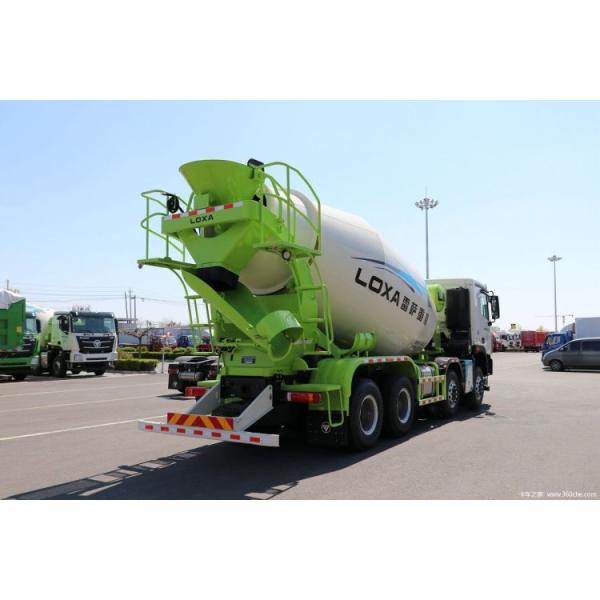 Customer's Requirement Choose Hot Auman GTL 360HP 8X4 7.7 Square Concrete Mixing Truck
