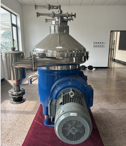 Separador de discos 100-150T/D para desgumización, dessabonización y lavado con agua en aceite vegetal Refinado continuo