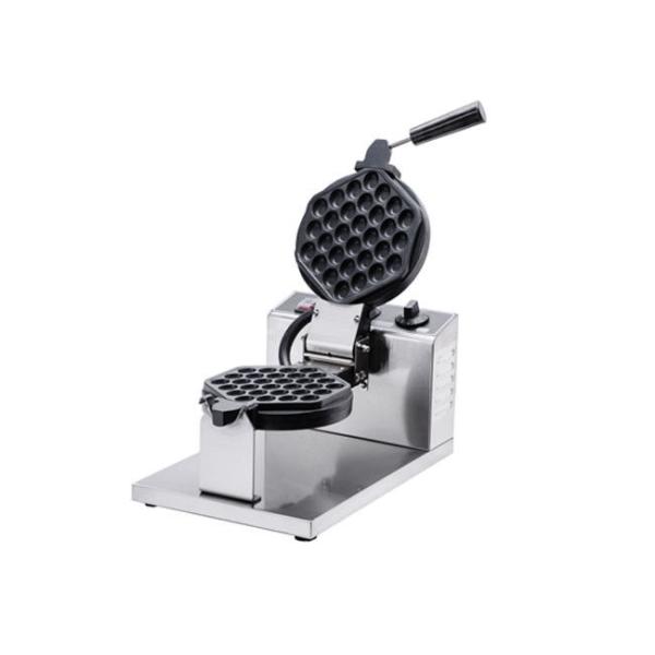 Stainless Steel Feet 220V 1.2kw Egg Waffle Maker