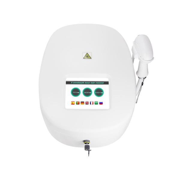 Sapphire Cooling TEC Laser Hair Removal Device Hair Removal Laser Machine For Safe Painless Treatment