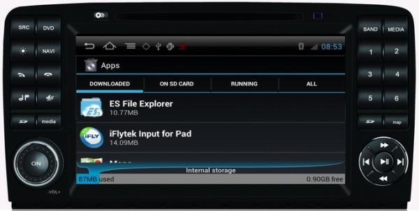 Ouchuangbo Car GPS Bluetooth TV USB Radio Player S150 Android 4.0 for Mercedes Benz R Class W251 (2006-2012) OCB-215C