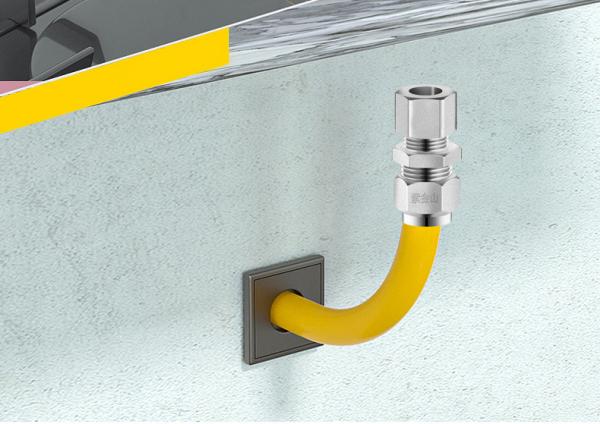 Flexible Corrugated Stainless Steel Tubing For Gas 1/2 Stationary