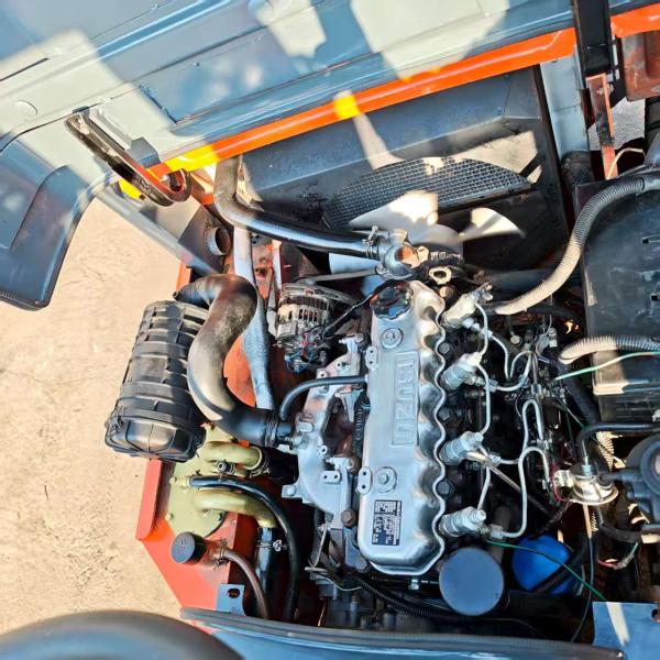 Used Heli 30 Mini Forklift Truck With Japanese Isuzu Engine 3ton Diesel Forklift With 3000mm 4500mm Manual/Automatic Transmission