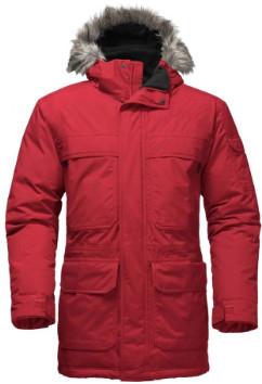 Nylon Heavy Down Jacket Men's Stand Collar Type , Custom Mens Goose Down Coat