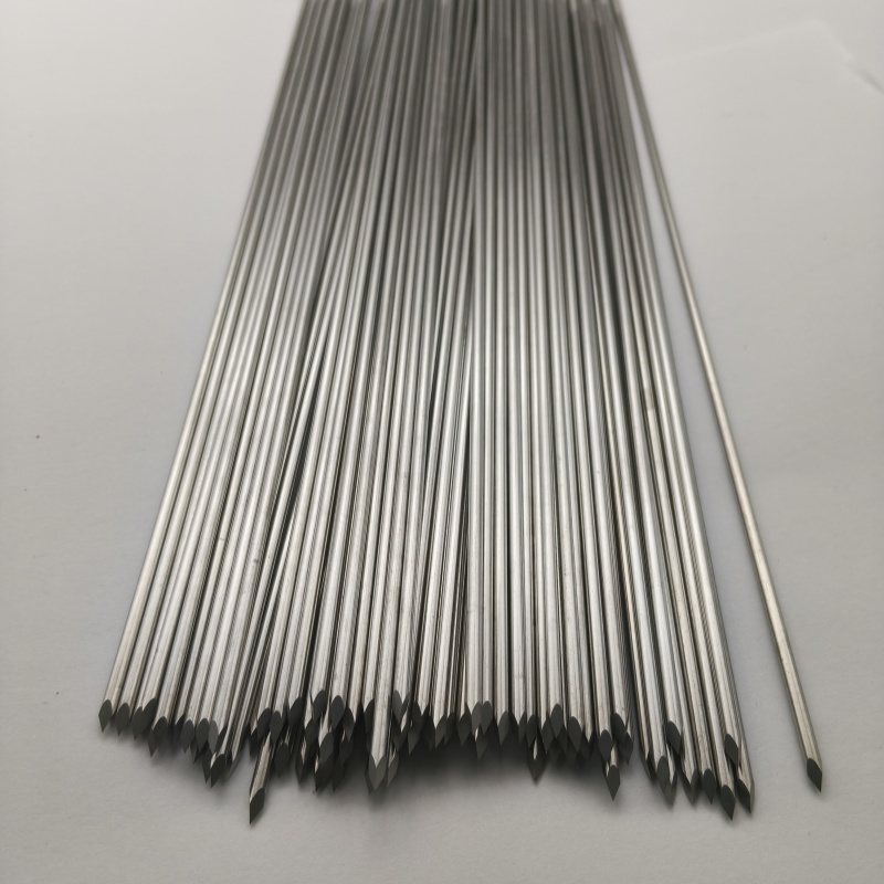 Stainless Steel Three Edged Needle Sandblasting Threading Scale Marking Custom