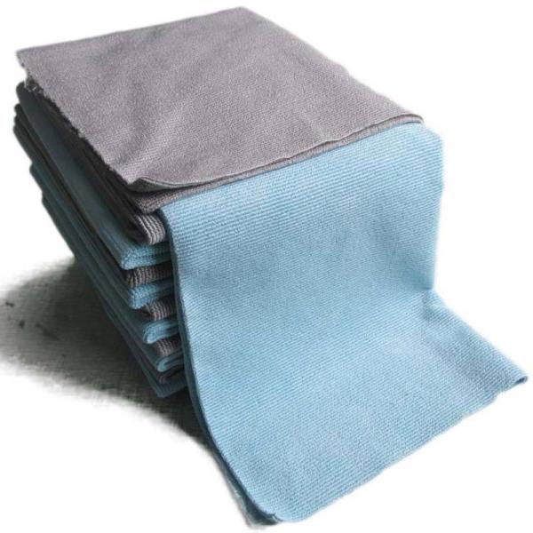 Toallas de fibra microfibra de poliamida de 80% de poliéster y 20% de poliamida para lavado de automóviles profesionales