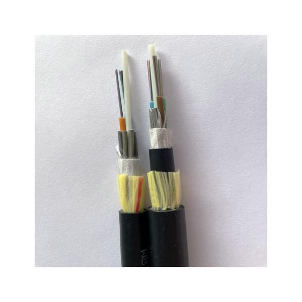 12 24 48 96 Cable à fibre optique ADSS de base Cable aérien extérieur 9,0 mm
